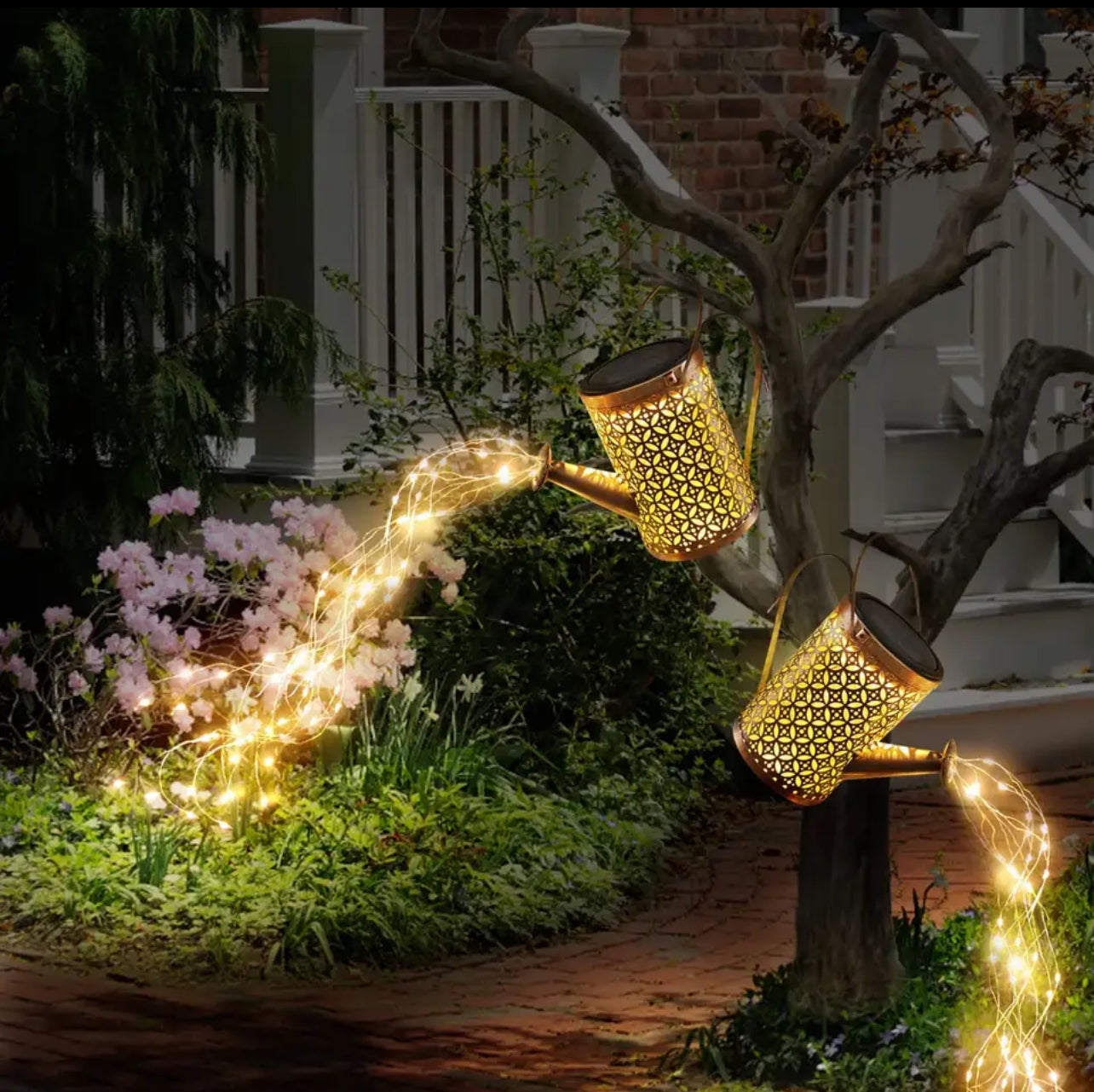 Watering Can with Cascading Light