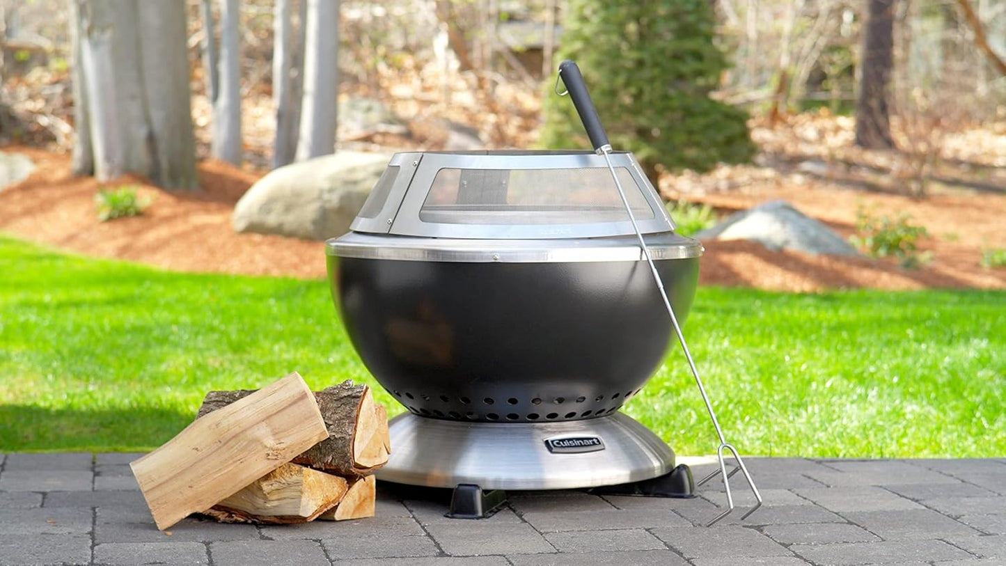 Cleanburn Pit Riser, Portable Fire Stand with Lightweight Design